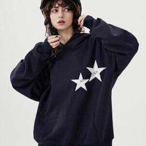 Alfric Eden Navy Star Sweatshirt